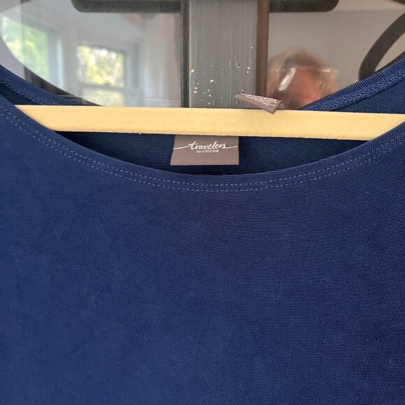 3 Chico's Tank Tops  - Blue - Purple and Silver - Picture 3 of 14